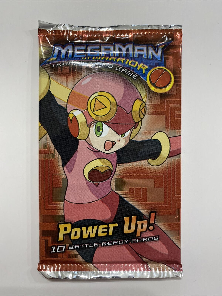 MegaMan NT Warrior TCG Power Up! Booster Pack (10 Cards) Video