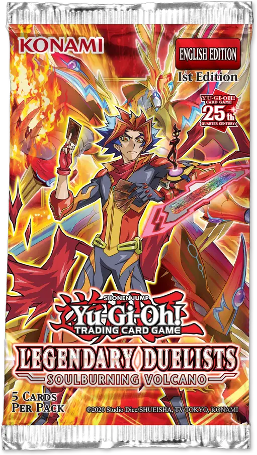 YU-GI-OH! Legendary Duelists: Soulburning Volcano -- Booster Pack (5 C – Video Game Trader LLC