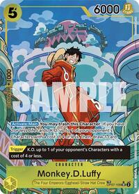 Monkey.D.Luffy (TR) - OP07-109 (Foil) | One Piece Card Game - Two Lege ...