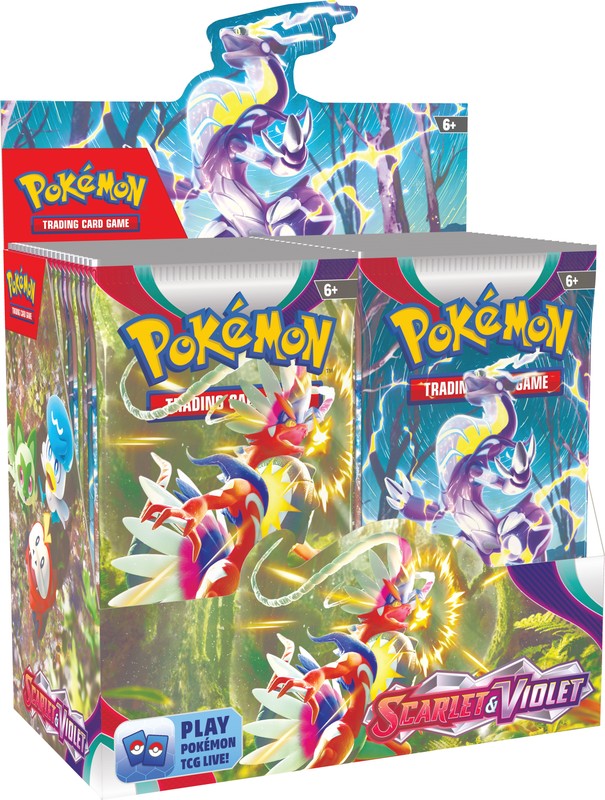 Pokemon TCG: Scarlet & Violet 01 Base Set -- Booster Box (36 Packs) Video Game Trader LLC Pokemon TCG: Scarlet & Violet 01 Base Set -- Booster Box (36 Packs) Video Game Trader LLC