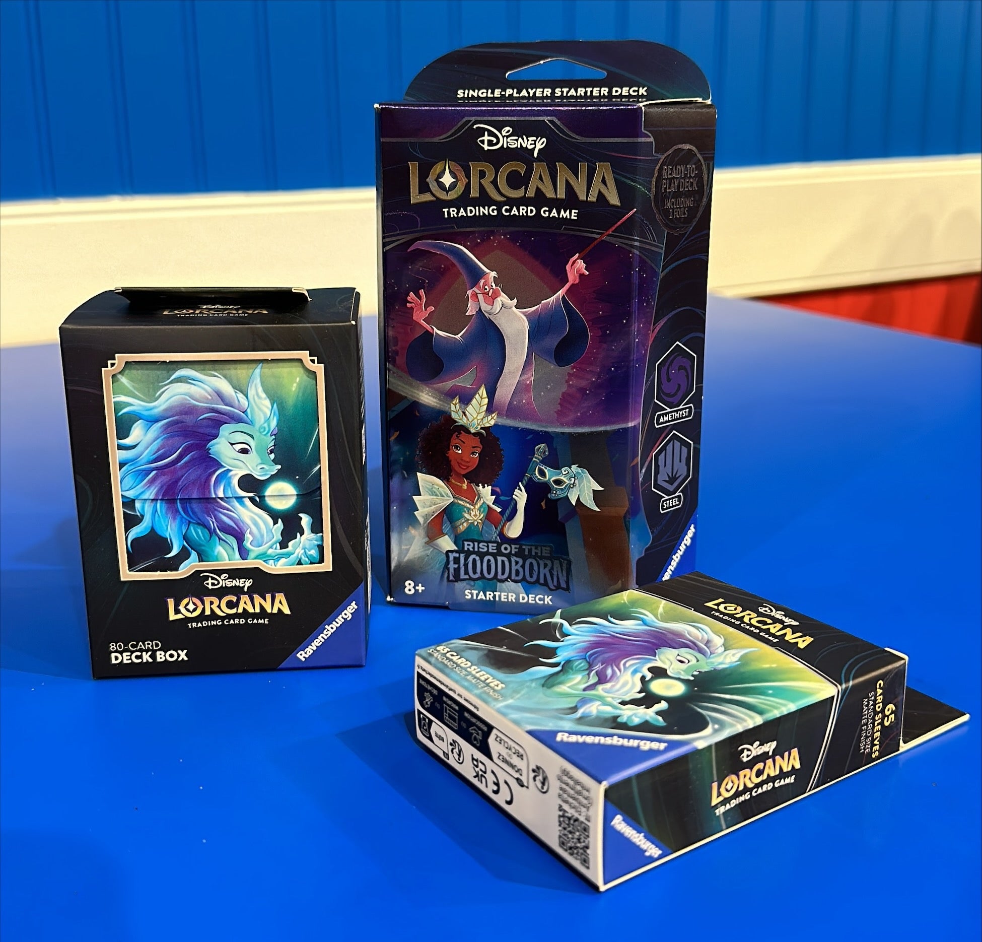 Disney Lorcana TCG: Rise of the Floodborn - Starter Deck, Deck Box & S Video Game Trader LLC Disney Lorcana TCG: Rise of the Floodborn - Starter Deck, Deck Box & S Video Game Trader LLC