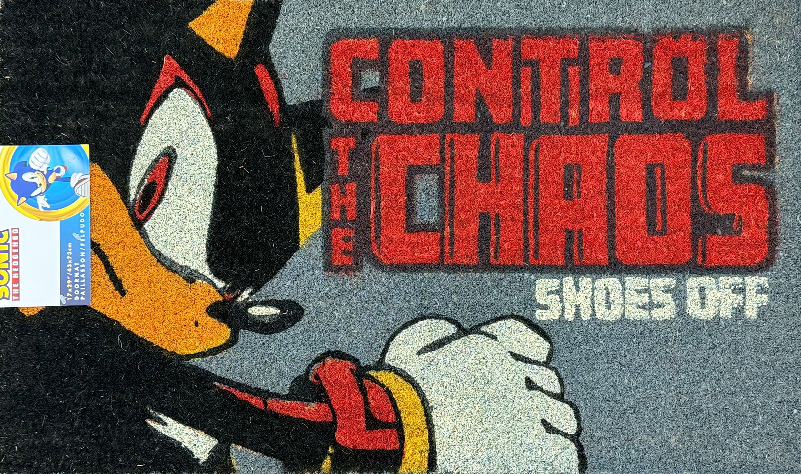 Door Mat: Shadow - Control the Chaos – Video Game Trader LLC