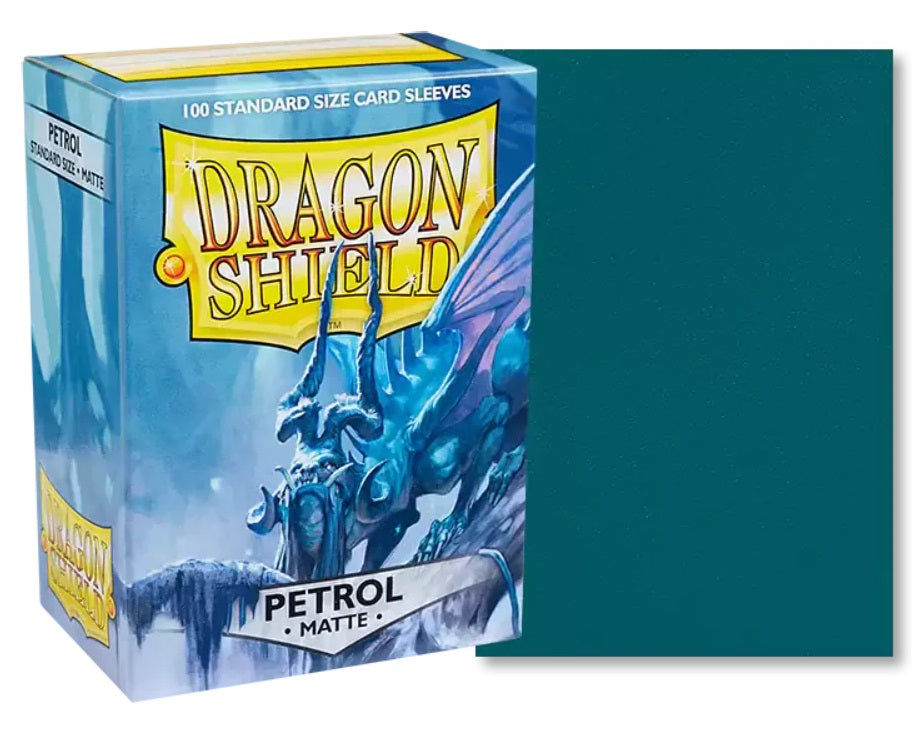 thumbnail image 2 of Dragon Shield Dual Matte Card Sleeves - Glacier (100 Count), Opaque, Matte Back, Clear Front 2 of 11