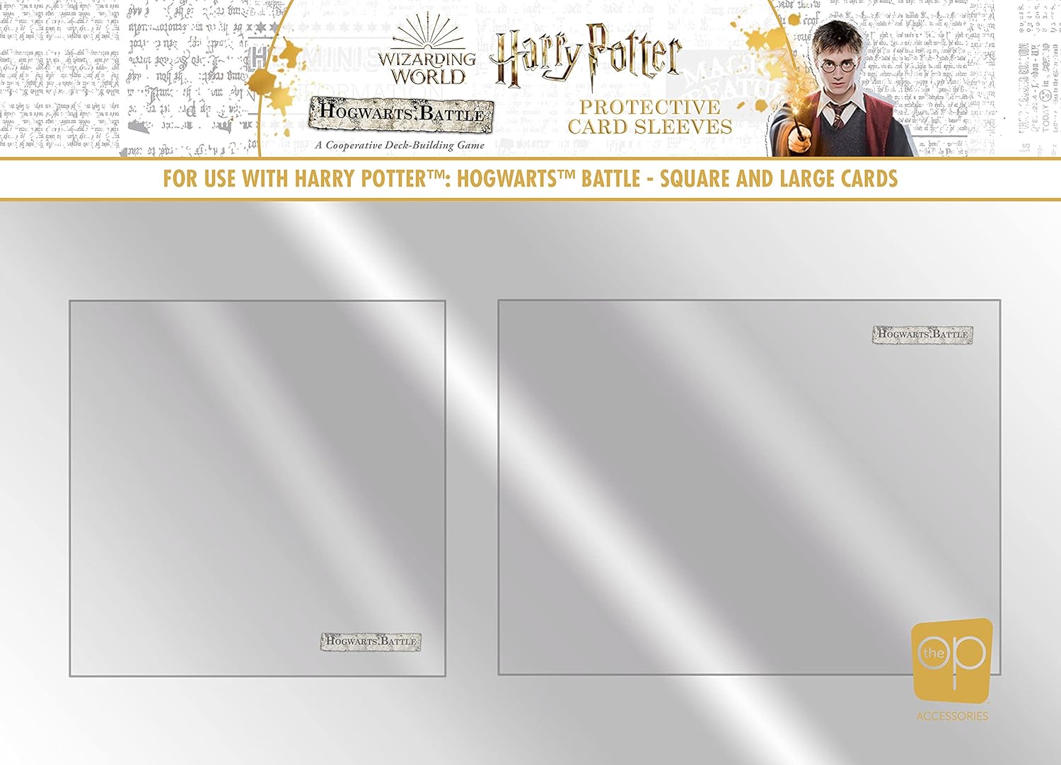 harry potter hogwarts battle card sleeves Protego Cards! Protect your #HarryPotter Hogwarts Battle Deck-Building game like a true wizard with these sleeves from our friends at The Op! Get yours here: bit.ly/HowartsBattleSleeves | Fair Game