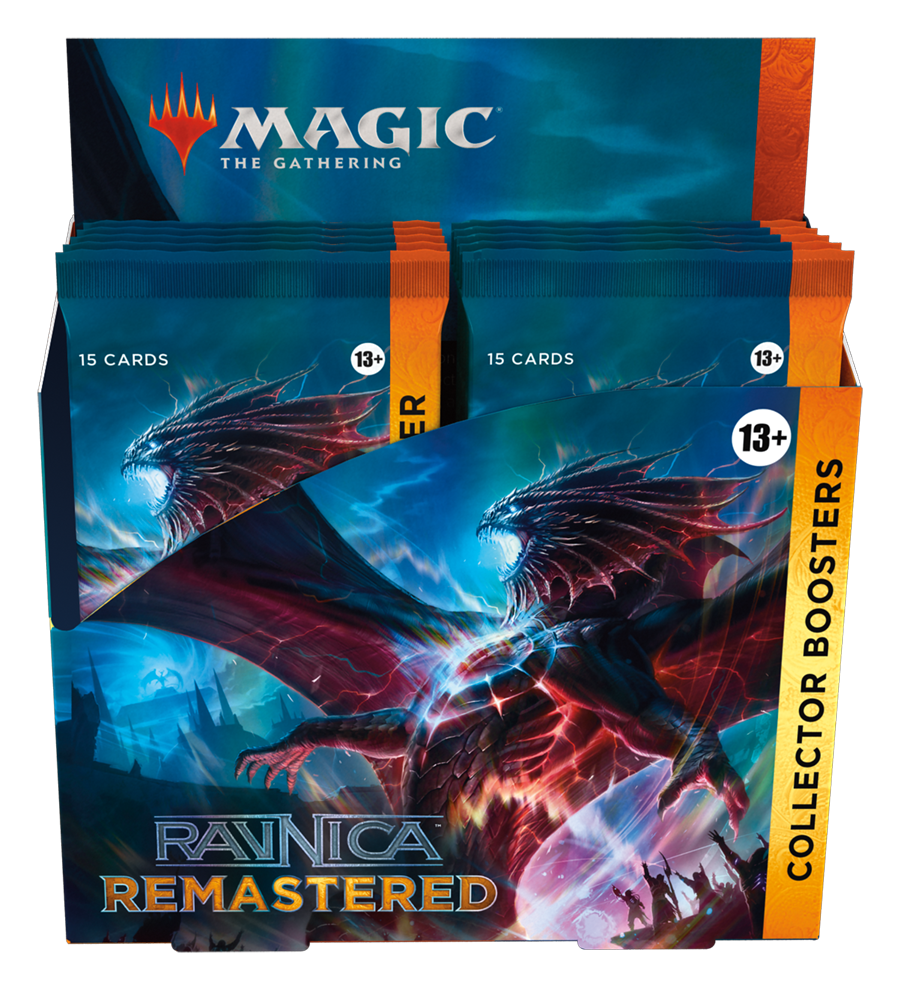 mtg 2021 booster box Magic: The Gathering Ravnica Remastered Collector Booster Box