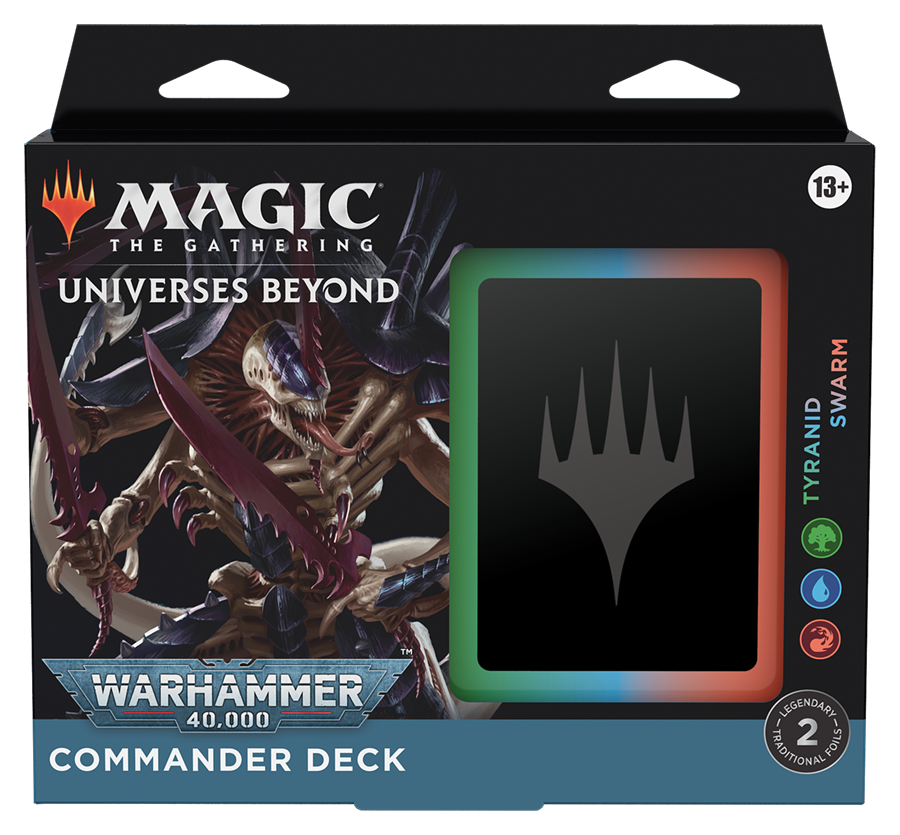 Magic The Gathering - Warhammer 40k Commander Decks - Tyranid Swarm Magic The Gathering - Warhammer 40k Commander Decks - Tyranid Swarm