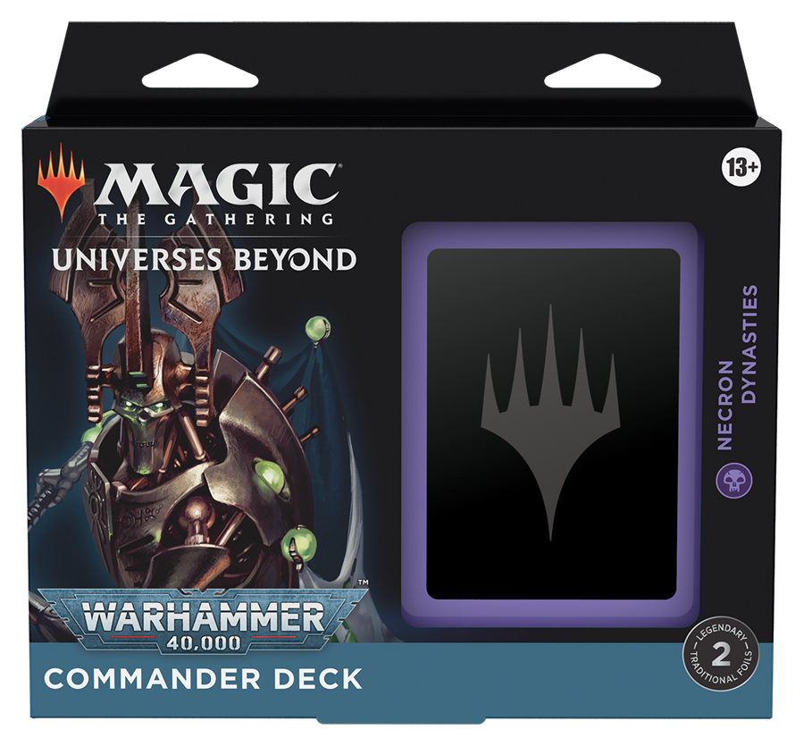 Magic The Gathering - Warhammer 40k Commander Decks - Necron Dynasties Magic The Gathering - Warhammer 40k Commander Decks - Necron Dynasties