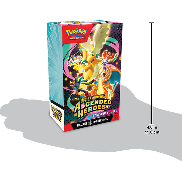 Pokemon TCG: Mega Evolution 02.5 Ascended Heroes | Booster Bundle (6 P Video Game Trader LLC Pokemon TCG: Mega Evolution 02.5 Ascended Heroes | Booster Bundle (6 P Video Game Trader LLC