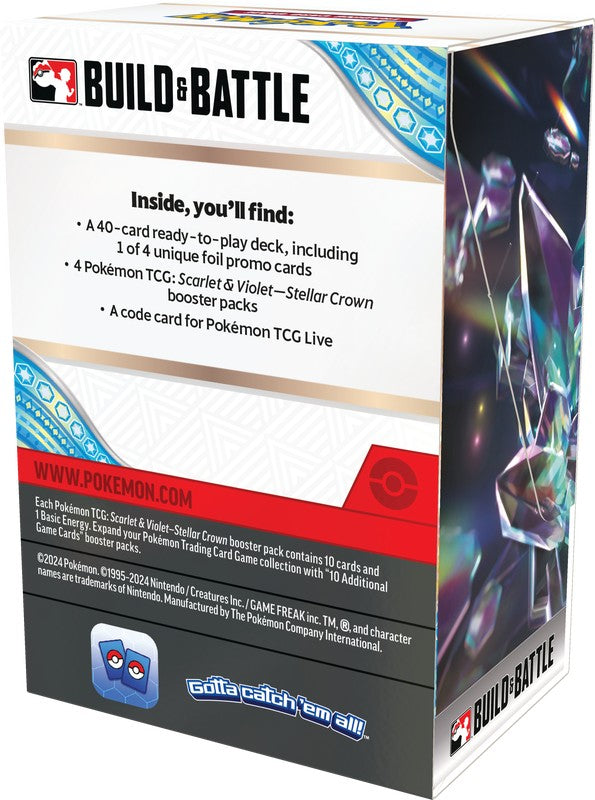 stellar crown booster display box Pokemon TCG: Scarlet & Violet 07 Stellar Crown