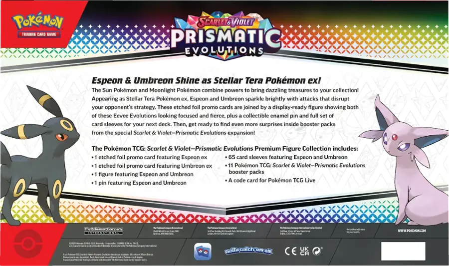 pokemon sv8.5 scarlet and violet prismatic evolutions booster pack Amazon.com: Pokemon TCG Scarlet & Violet 8.5 Prismatic Evolutions Surprise  Box : Toys & Games main image 1