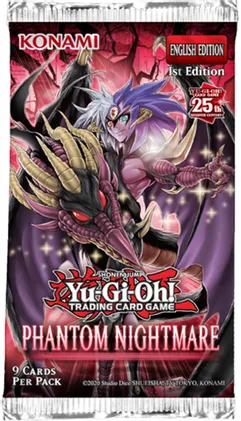 Yu-Gi-Oh! Phantom Nightmare Booster Pack [1st Edition] (9 Cards) – Video  Game Trader LLC