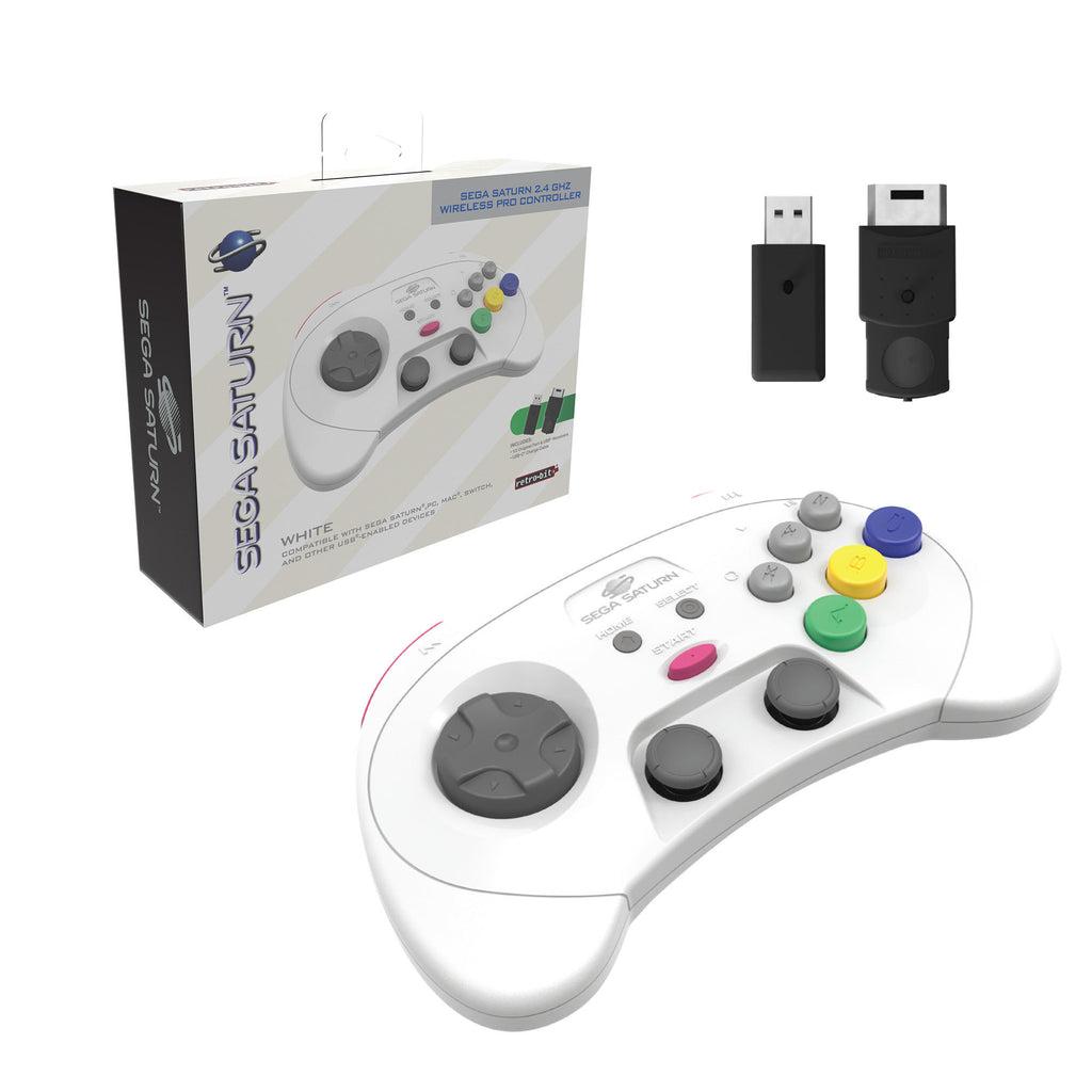 Sega Saturn Controller (Original)(White)