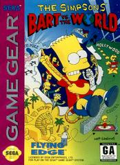The Simpsons Bart vs the World - Sega Game Gear - Loose