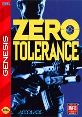 Zero Tolerance - Sega Genesis - Loose