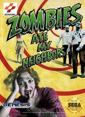 Zombies Ate My Neighbors - Sega Genesis - Loose