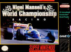 Nigel Mansell's World Championship Racing - Super Nintendo - Loose