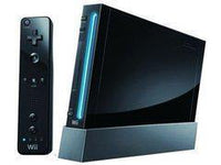 Black Nintendo Wii System - Wii - Loose