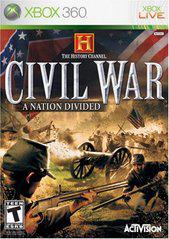 History Channel Civil War A Nation Divided - Xbox 360 - Loose