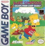 Bart Simpson's Escape from Camp Deadly - GameBoy - Loose