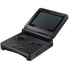 Black Gameboy Advance SP - GameBoy Advance - Loose