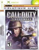 Call of Duty Finest Hour [Platinum Hits] - Xbox - Loose