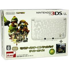 Nintendo 3DS LL Console Monster Hunter 4 Special Pack Airu White - JP Nintendo 3DS - Loose