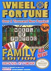 Wheel of Fortune Family Edition - NES - Loose