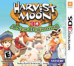 Harvest Moon 3D: A New Beginning - Nintendo 3DS - Loose