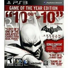 Batman: Arkham City [Game of the Year] - Playstation 3 - New