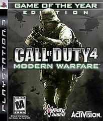 Call of Duty 4 Modern Warfare [Game of the Year] - Playstation 3 - Loose