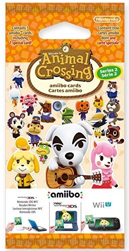 Animal Crossing Amiibo Cards - Happy Series 2 -- 3-Card Video Game Trader LLC