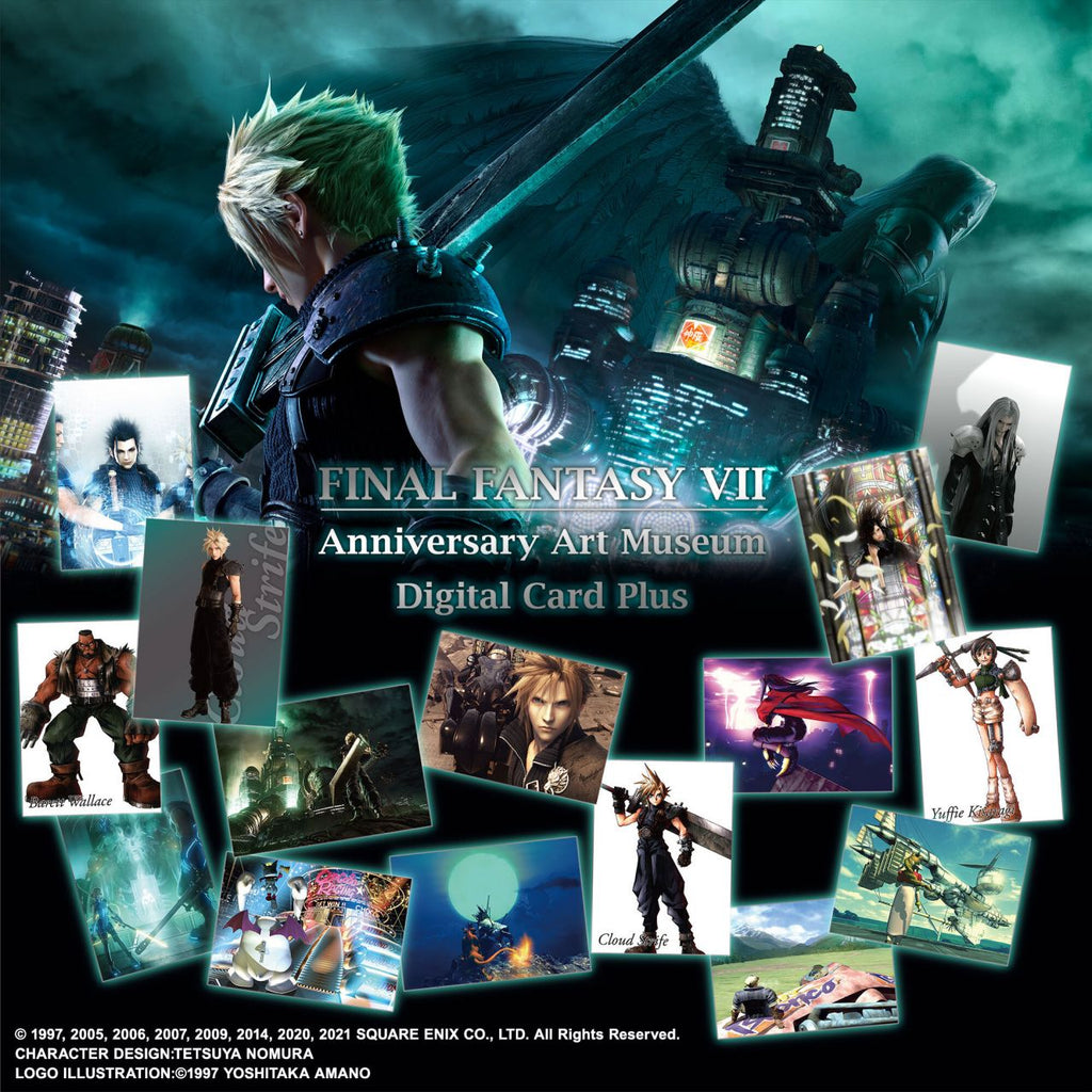 Final Fantasy VII Anniversary Art Museum Digital Card Plus (1 Pack)