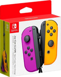 Joy-Con L/R - Neon Purple & Neon Orange - Nintendo Switch - New