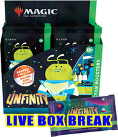 LIVE BOX BATTLE: Magic the Gathering: Unfinity - Collectors Booster Box