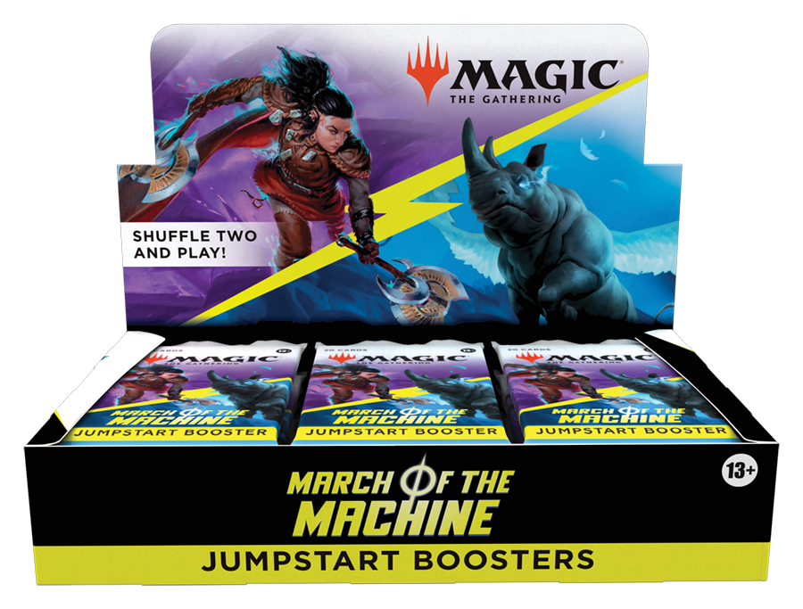 Magic: The Gathering March of the Machine Jumpstart Booster Box -- 18 Packs (360 Magic Cards)