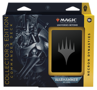 Magic The Gathering - Warhammer 40k Commander Decks - Necron Dynasties - Collector Edition