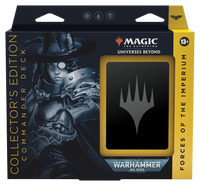 Magic The Gathering - Warhammer 40k Commander Decks - Forces of The Imperium - Collector Edition