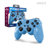 NuPlay PS3 Wireless Game Controller (Light Blue) for Playstation 3