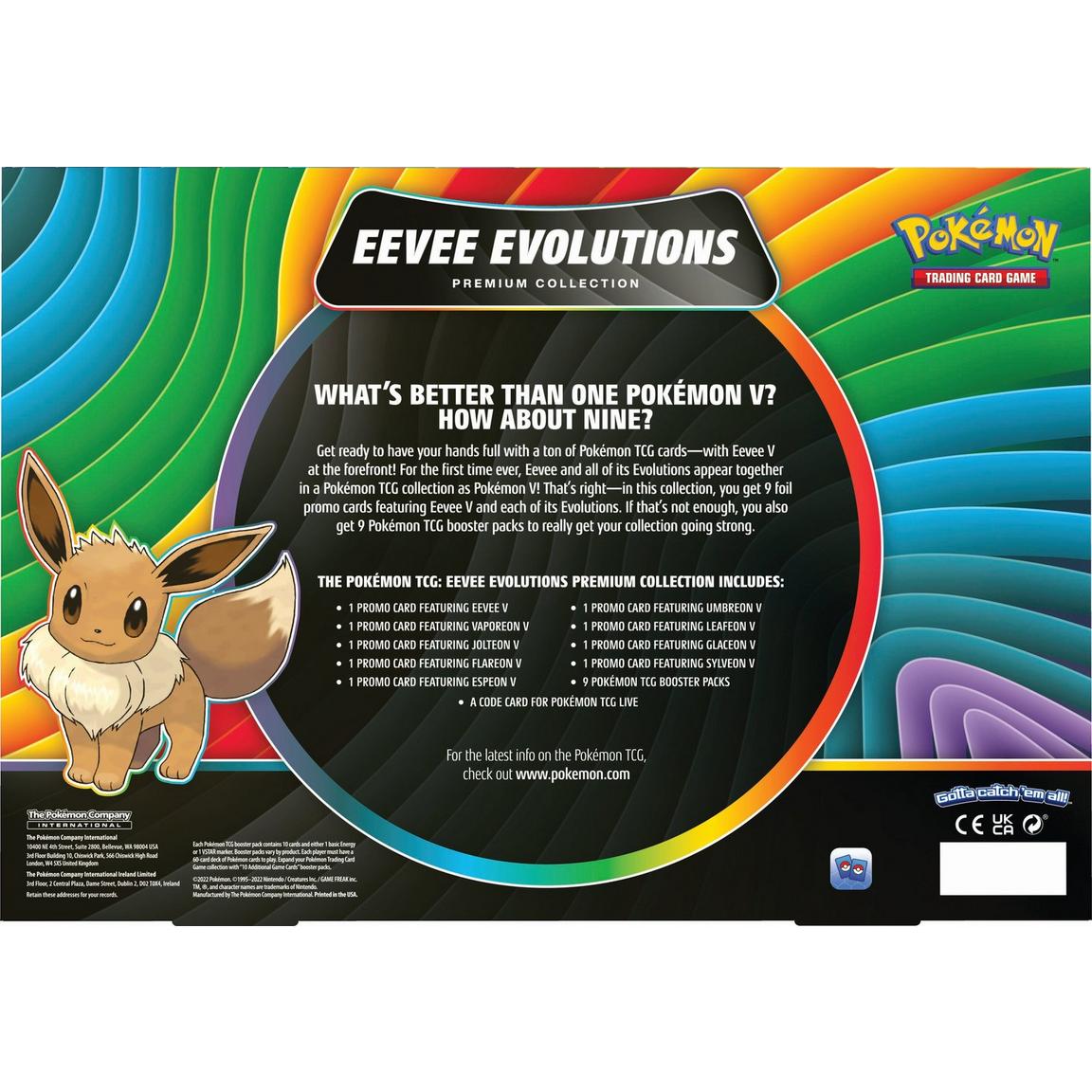 Pokemon Eevee Evolutions Premium Collection Video Game Trader LLC Pokemon eevee evolutions premium collection video game trader llc