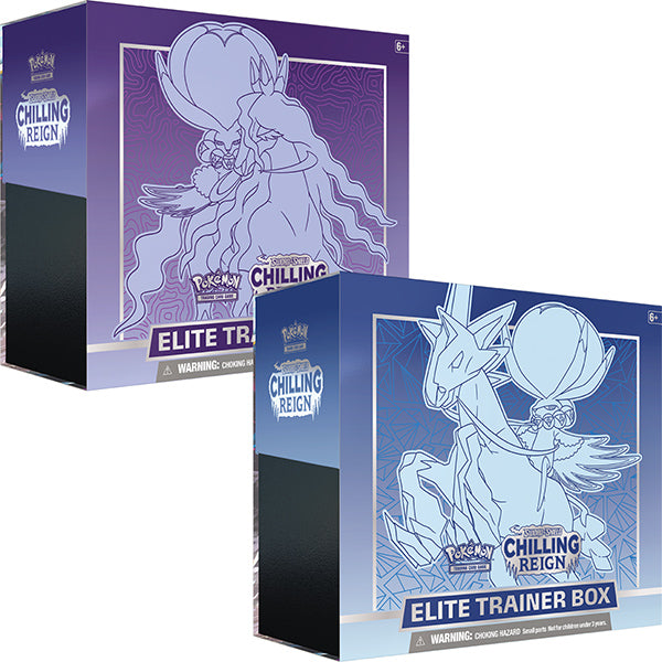 Pokemon TCG: Sword & Shield Chilling Reign (Random Design) - Elite Trainer Box