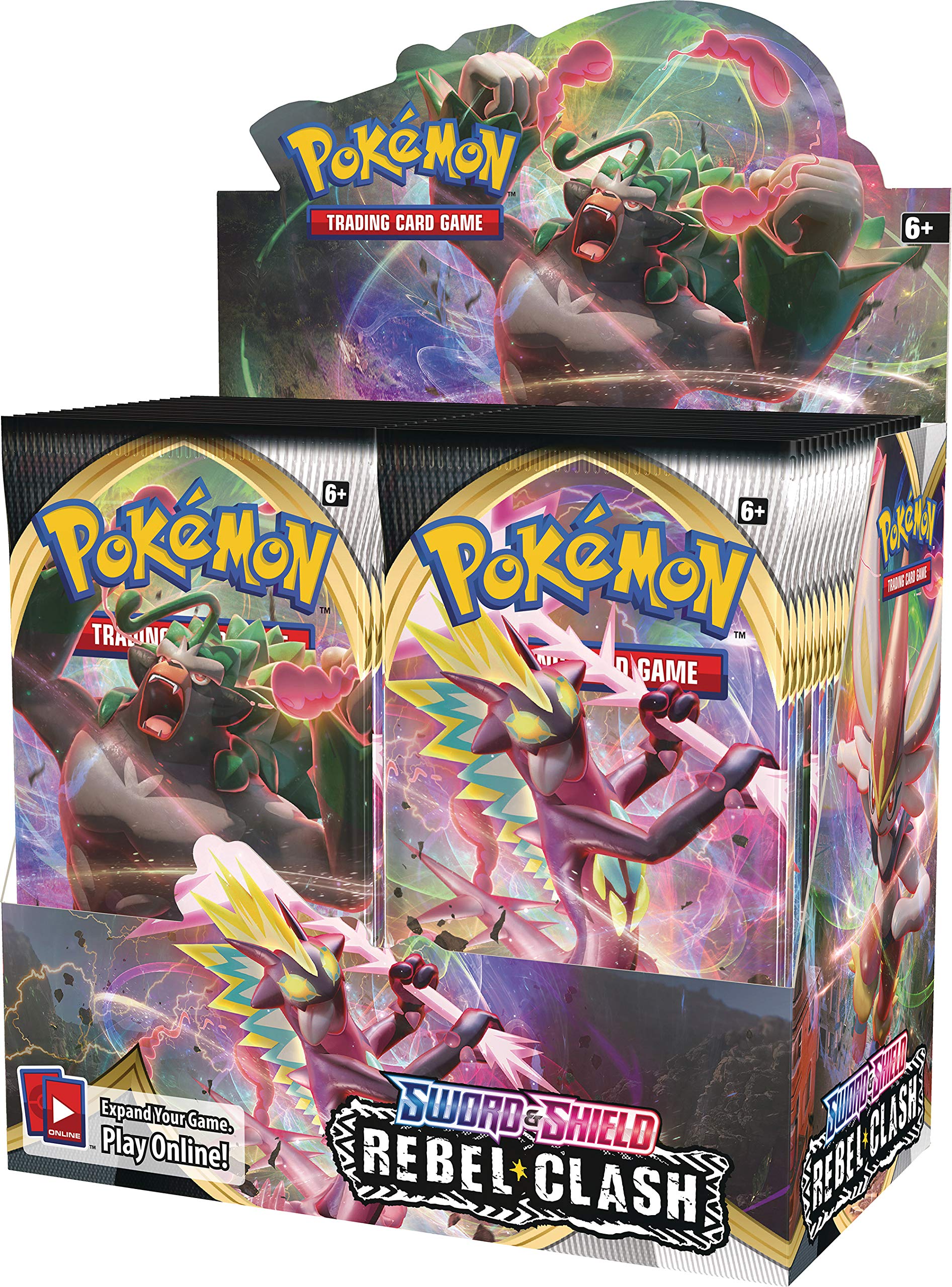 clash of rebellions booster box Pokemon TCG: Sword & Shield 02 Rebel Clash