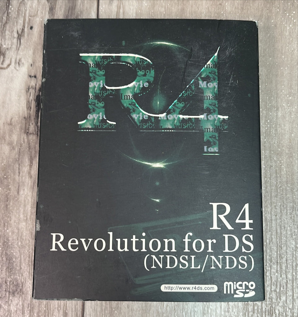 Ds R4 Emulation R4 Revolution for DS (NDSL/NDS) - New – Video Game Trader LLC