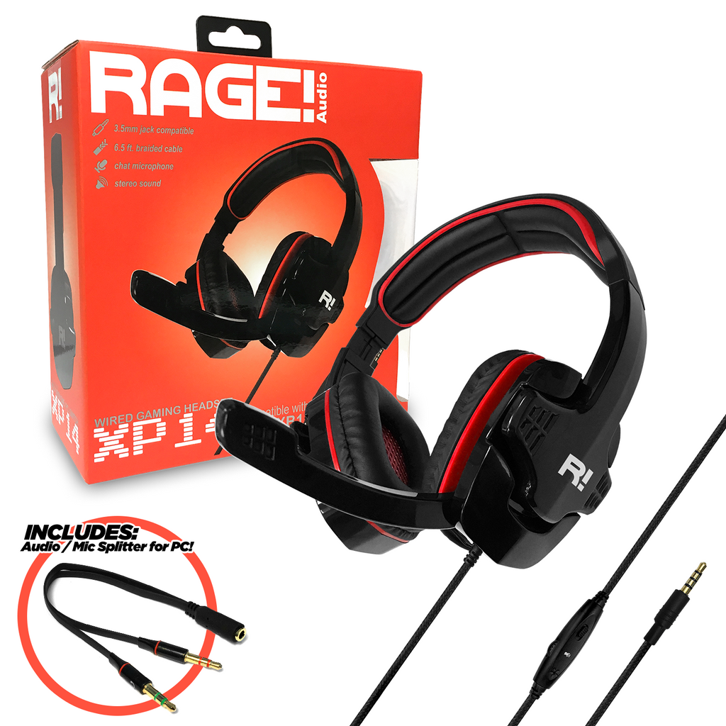 Rage! XP14 Wired Gaming Headset - PS4 - XB1 - PC - SWITCH - New