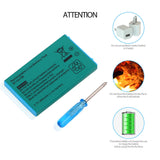 Rechargeable Lithium Ion Battery with Screwdriver for GBA SP - New