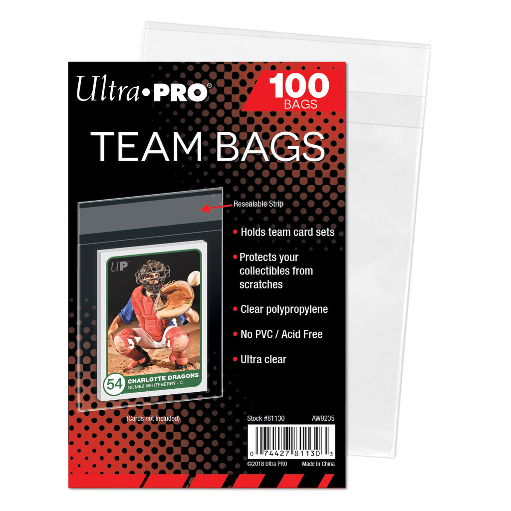 Ultra Pro Team Bags - 100 Count