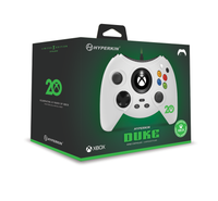 Hyperkin Duke Wired Controller [20th Anniversary Limited Edition - White] - Xbox Series X | Xbox One